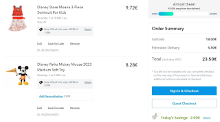 Shopdisney kortingscode voor 10% extra korting op de sale tot 60%