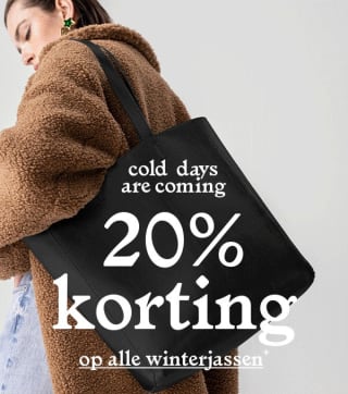 20% korting op alle winterjassen bij Shoeby