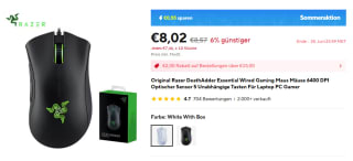 Razer DeathAdder Essential - Gamingmuis voor €8,02 bij Aliexpress