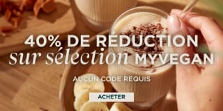 40% de réduction sur une sélection Myvegan