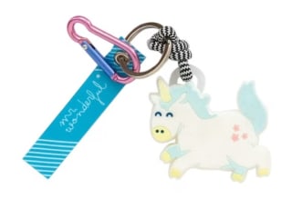 Llavero con Mensaje y Diseño Mr. Wonderful: Unicornio por 1,95€.