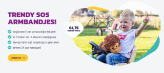 SOS armbandje voor €4,75 + gratis verzending