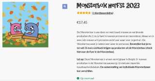 Monsterbox herfst 2023 voor €17,45