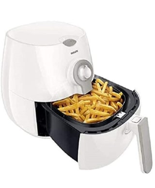 AirFryer HD9216/80 - Freidora sin Aceite con Tecnología Rapid Air, 0.8 kg, Blanco por 79€.