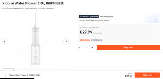 Xiaomi Water Flosser voor €27,99 bij Ochama