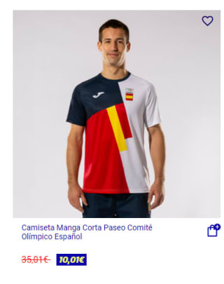 Polo Comité Olímpico Español Joma por 12€ y muchas mas cosas