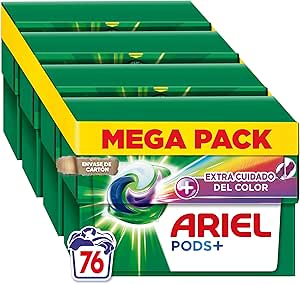 Detergente Ariel All-in-One Liquido 76 lavados 4x19 por 17.99€