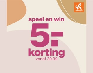 €5 korting op de sneakercollectie van Van Haren (spelletje spelen)
