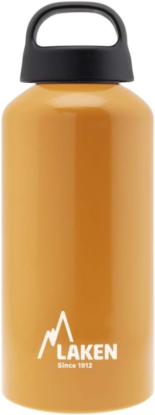 Botella Agua Aluminio con Tapón de Rosca y Boca Anch - 600ml por 4,99€