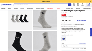 4 Calcetines de tenis Puma por 6,99€