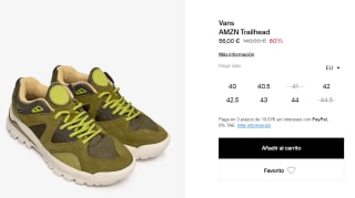 Zapatillas para Mujer Vans AMZN Trailhead por 56€