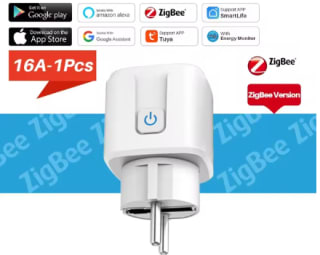 Tuya Smart Plug Zigbee EU 16A/20A voor €5,99 bij Aliexpress