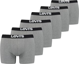 Solid Basic Boxershort 6-Pack Grijs voor €22,99 bij Amazon