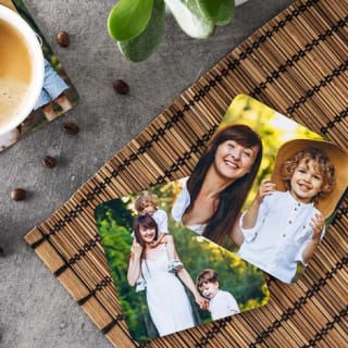 Onderzetters met eigen afbeeldingen met 80% korting bij Canvascompany