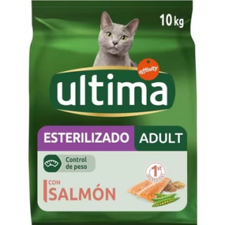 Ultima Esterilizado Adult Salmon 10kg por 38€