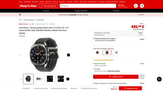 Smartwatch Samsung Galaxy Watch Ultra LTE 47mm por 495,04€