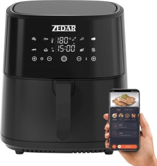 Zedar AF600 Airfryer XXL - Met APP en Digital Touchscreen 8 Liter - voor €99 bij Bol.com