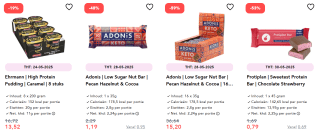 Tot 72% korting op outlet items bij Dieetwebshop
