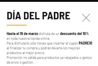 -10% descuento hasta el día del padre