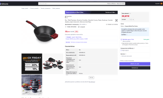 Bra Wok Premiere Aluminio Fundido a tan solo 32,81€