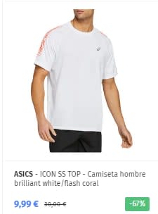 ASICS - Camisetas hasta 9,99€