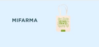 Regalo de una bolsa por la compra 2 unidades de Mifarma Natur Cáñamo