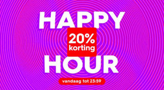 20% kassakorting op bijna alles bij besteding vanaf €20 bij HEMA bij HEMA