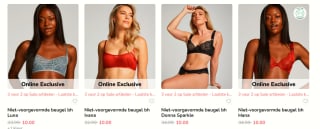 3 halen 2 betalen op de sale tot 70% van Hunkemöller