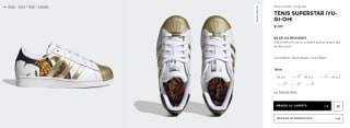 Tenis Superstar ¡Yu-Gi-Oh! por $1,899 en Adidas
