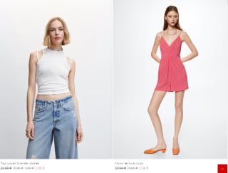 Camisetas, vestidos y faldas desde solo 2,99€ mujer, hombre y niños