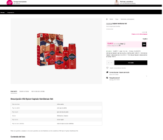 Old Spice Captain lote por solo 10,43€