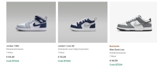 Tot 25% korting op de Back To School collectie bij Nike.com