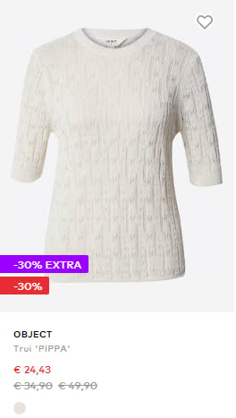 Tot 30% extra korting op geselecteerde artikelen bij About You