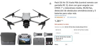 DJI Air 3S Fly More Combo + RC151 Smart Controller voor €1.281,77 via Amazon
