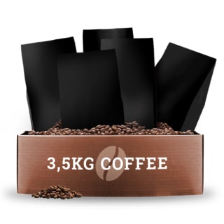Mysterybox -3,5 kg Premium Koffiebonen voor €35 bij Koffievoordeel