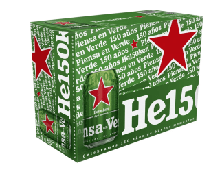 36 Latas 33cl HEINEKEN Cerveza rubia Lager holandesa 3 packs x 12 latas 33 cl a solo 14,92€