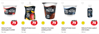 Melkunie protein producten voor €0,79 bij Dirk