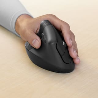 Logitech Lift for Business, Links, Ergonomische muis voor €39 bij Senetic