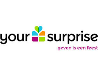 20% korting op je bestelling bij YourSurprise bij inschrijving op de nieuwsbrief