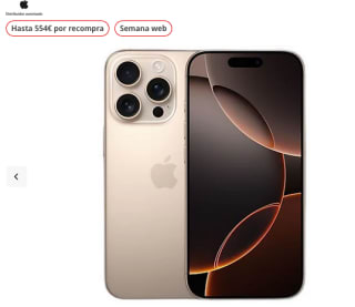 Móvil Phone 16 Pro a tan solo 1,089€