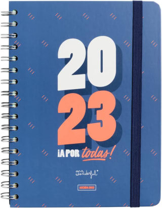 Mr. Wonderful Agenda anual Office 2023 Semanal - A Por Todas por 8,98€