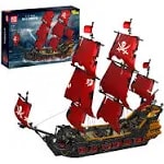 Mouldking 13109 - Queen Anne's Revenge - Piratenschip voor €62,52 dmv code bij AliExpress