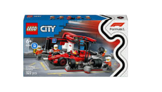 Jeu de construction Lego City (60443) - Arrêt au stand de F1 avec voiture Ferrari à 22,99€
