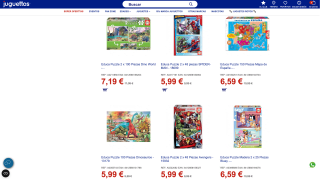 Descuento 40% en puzzles Educa