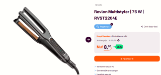 Revlon RVST2204E One Step Double Straight - Stijltang voor €8,95 bij Ibood