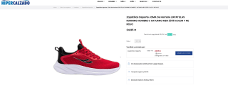 Zapatillas deporte JOMA RUNNING C SATURNO MEN 2306 Hombre por solo 24,95€
