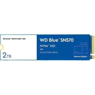 Disco duro WD Blue SN570 2TB SSD M.2 PCIe Gen3 x4 NVMe por 69,99€