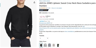 Sudadera Jack & Jones Hombre por solo por 17,50€