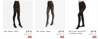 Ropa interior de mujer y hombre DIM desde solo 0,99€ grandes ofertas