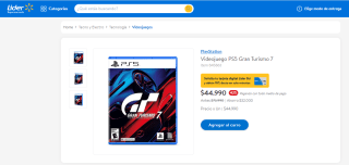 Videojuego Gran Turismo 7 Ps5 por $44.990